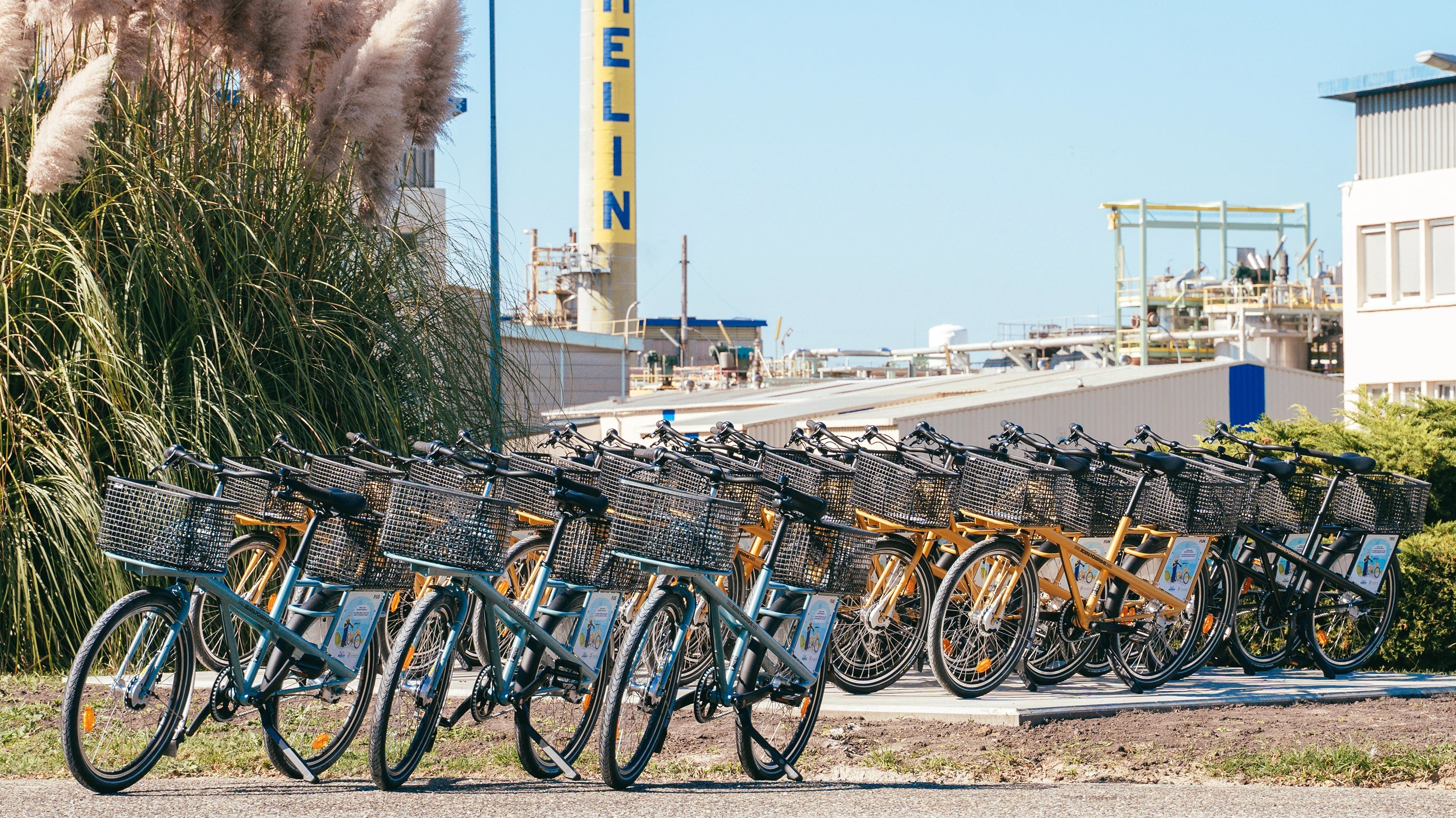 Flotte de vélo à partager en entreprise