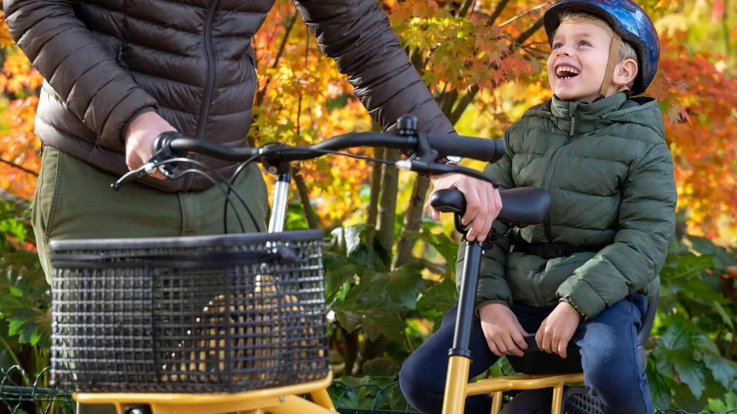 Transporter un enfant sur son vélo