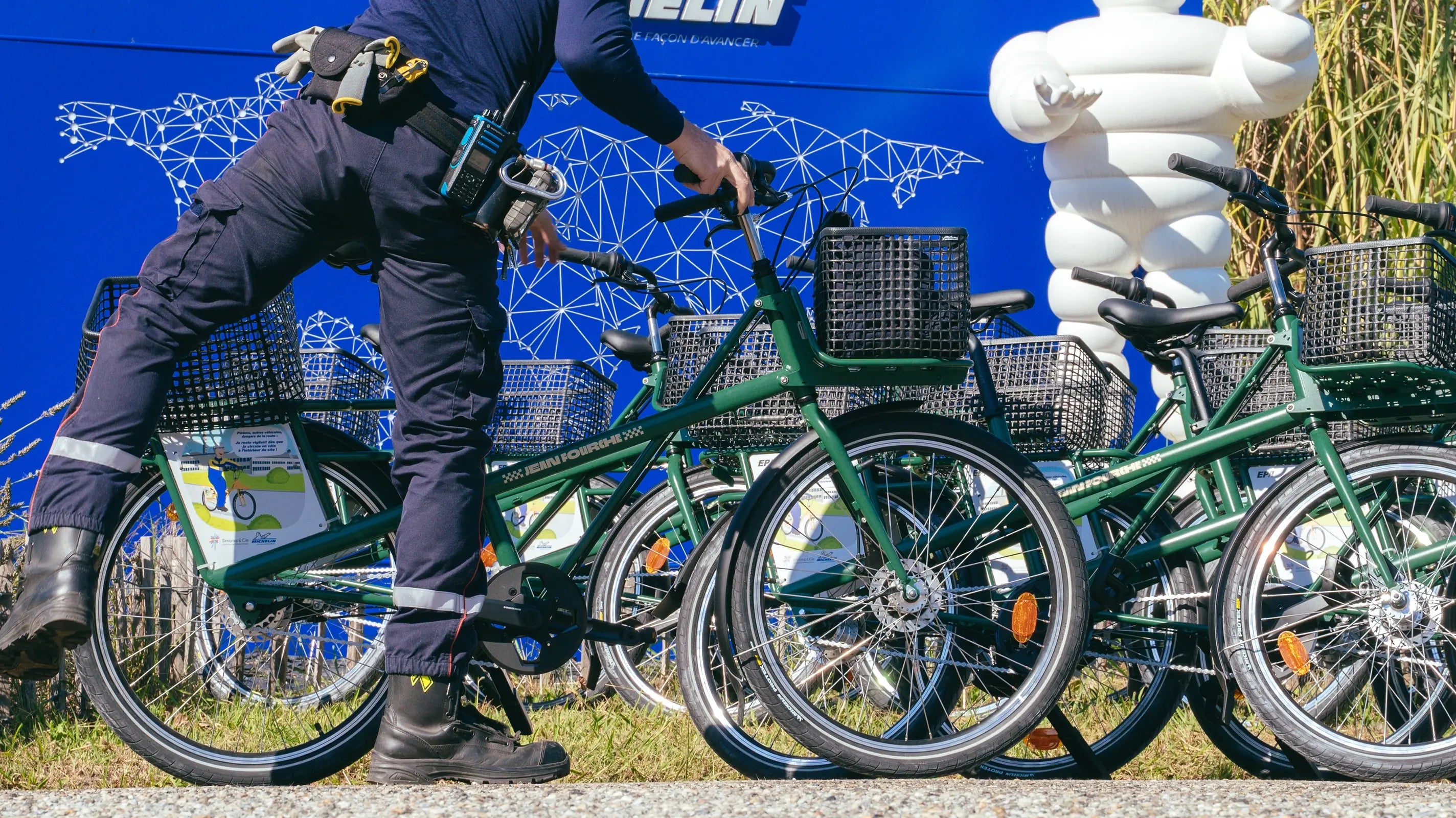 Flotte de vélo Jean Fourche à partager