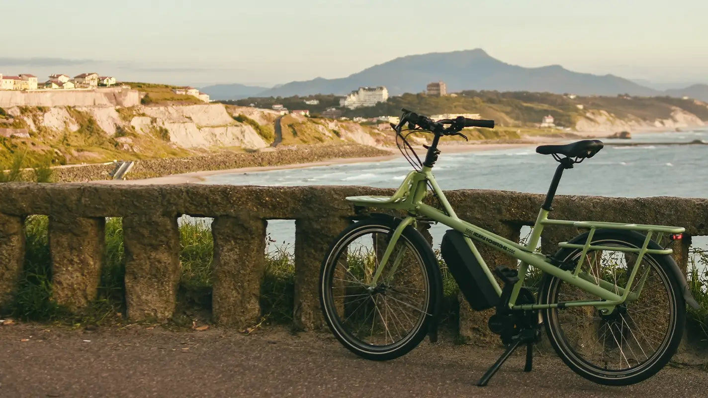 Voyager à vélo électrique