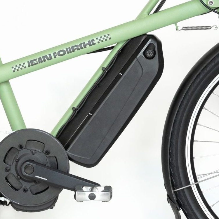 Batterie-sous le cadre de velo electrique