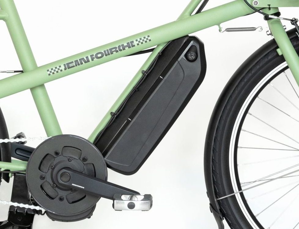 Batterie-sous le cadre de velo electrique