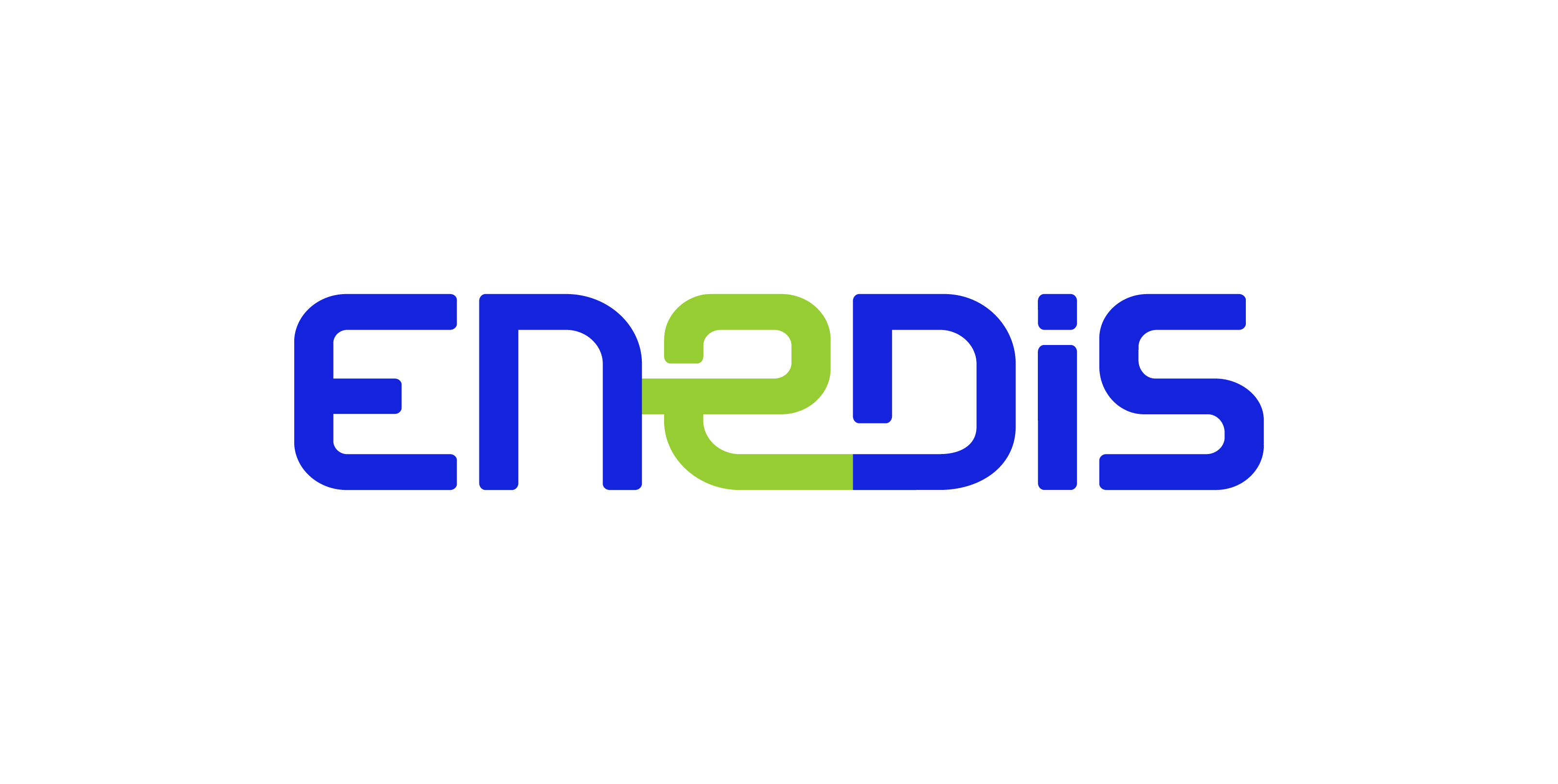 Logo Enedis Bleu png