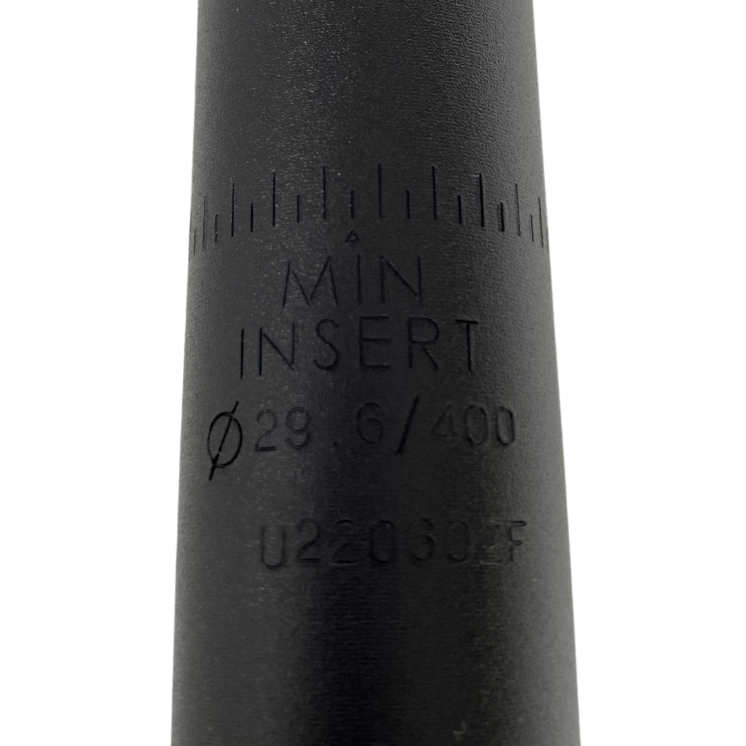 indication sur tige de selle velo