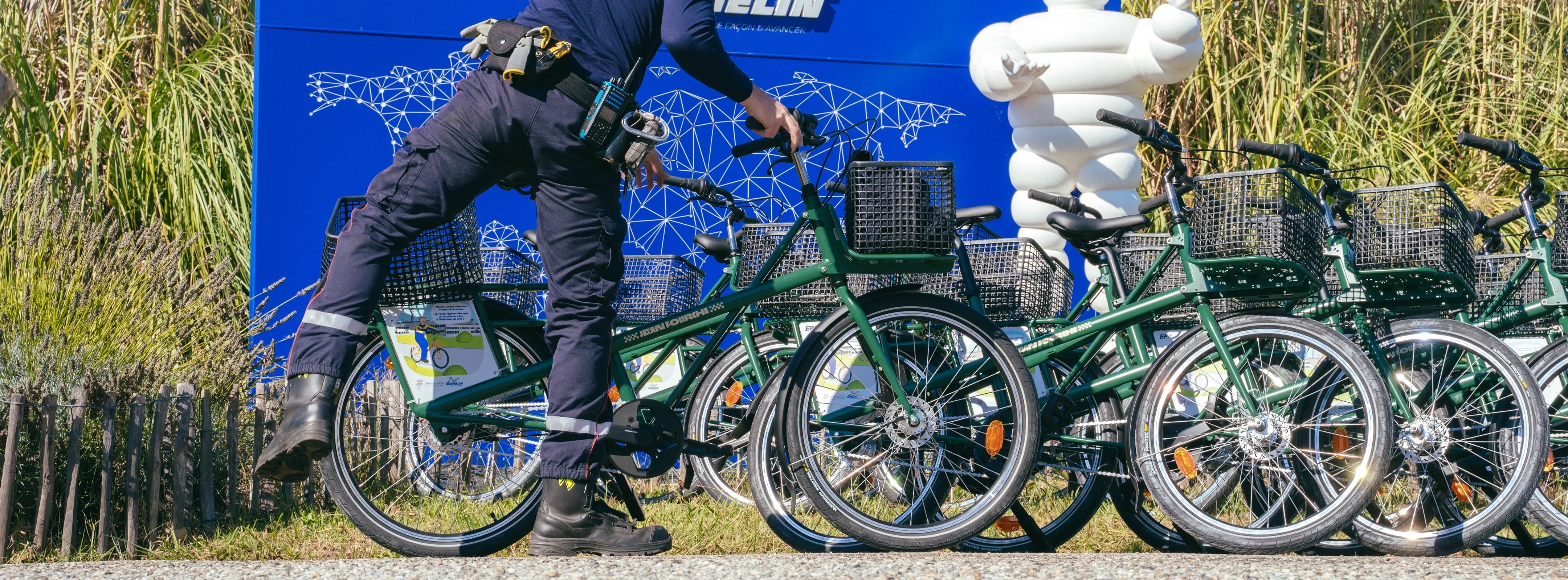 Flotte de vélo Jean Fourche à partager